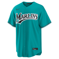 Miami Marlins Sandy Alcantara Nike Teal Alternate Replica Jersey