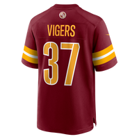 Washington Commanders Car'lin Vigers Burgundy jersey – view 4