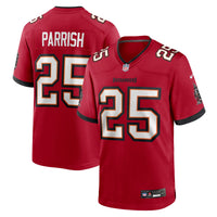 Tampa Bay Buccaneers Jacob Parrish Red jersey – view 1
