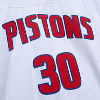 Detroit Pistons Mitchell & Ness Rasheed Wallace Audible Fashion Jersey - White