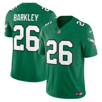Philadelphia Eagles Saquon Barkley Kelly Green jersey – view 2