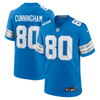 Detroit Lions Malik Cunningham Blue jersey – view 1