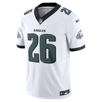 Philadelphia Eagles Saquon Barkley White jersey – view 3