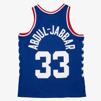 NBA Mitchell & Ness Kareem Abdul-Jabbar 1985 Swingman Authentic Jersey All-Star - Royal Blue