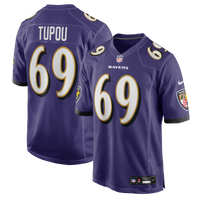 Baltimore Ravens Josh Tupou Purple jersey – view 2