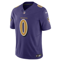 Baltimore Ravens Roquan Smith Purple jersey – view 3