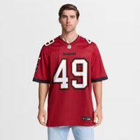 Tampa Bay Buccaneers Owen Wright Red jersey – view 5