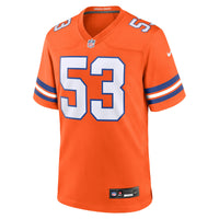 Denver Broncos Randy Gradishar Orange jersey – view 3