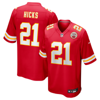 Kansas City Chiefs Jaden Hicks Red jersey – view 1