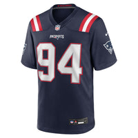 New England Patriots Cory Durden Navy jersey – view 3