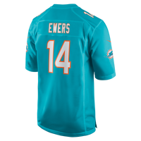 Miami Dolphins Quinn Ewers Aqua jersey – view 3