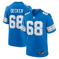 Detroit Lions Taylor Decker Blue jersey – view 1