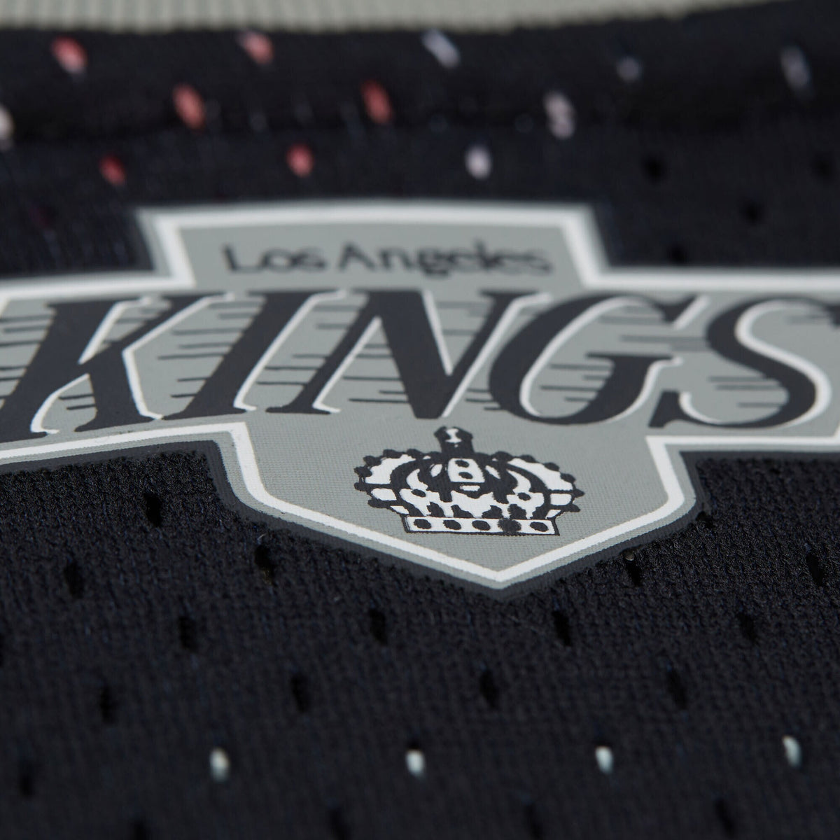 Los Angeles Kings Wayne Gretzky Mitchell & Ness Black Maxxed Out Fashion Basketball Jersey