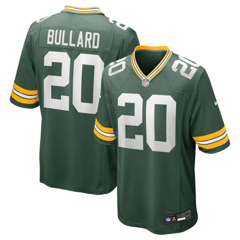 Green Bay Packers Javon Bullard Green jersey – view 1