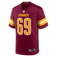 Washington Commanders Tyler Ott Burgundy jersey – view 3