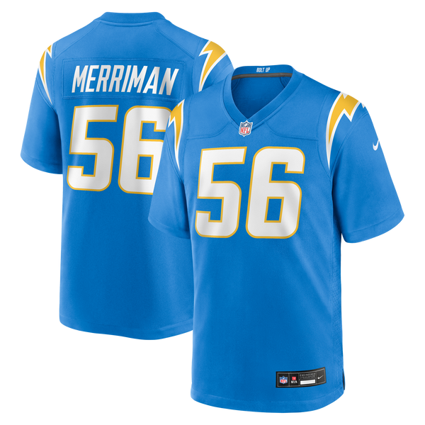 Los Angeles Chargers Shawne Merriman Nike Powder Blue Game Retired Player Jersey