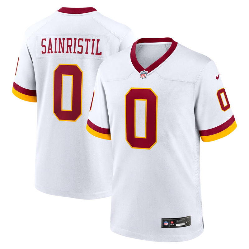 Washington Commanders Mike Sainristil White jersey – view 1