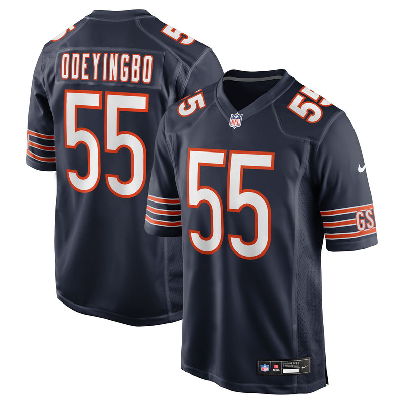 Chicago Bears Dayo Odeyingbo Navy jersey – view 1