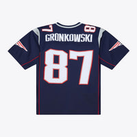 New England Patriots Rob Gronkowski Navy jersey – view 3