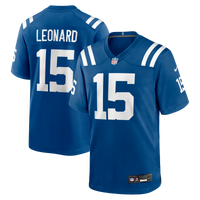 Indianapolis Colts Riley Leonard Royal jersey – view 1