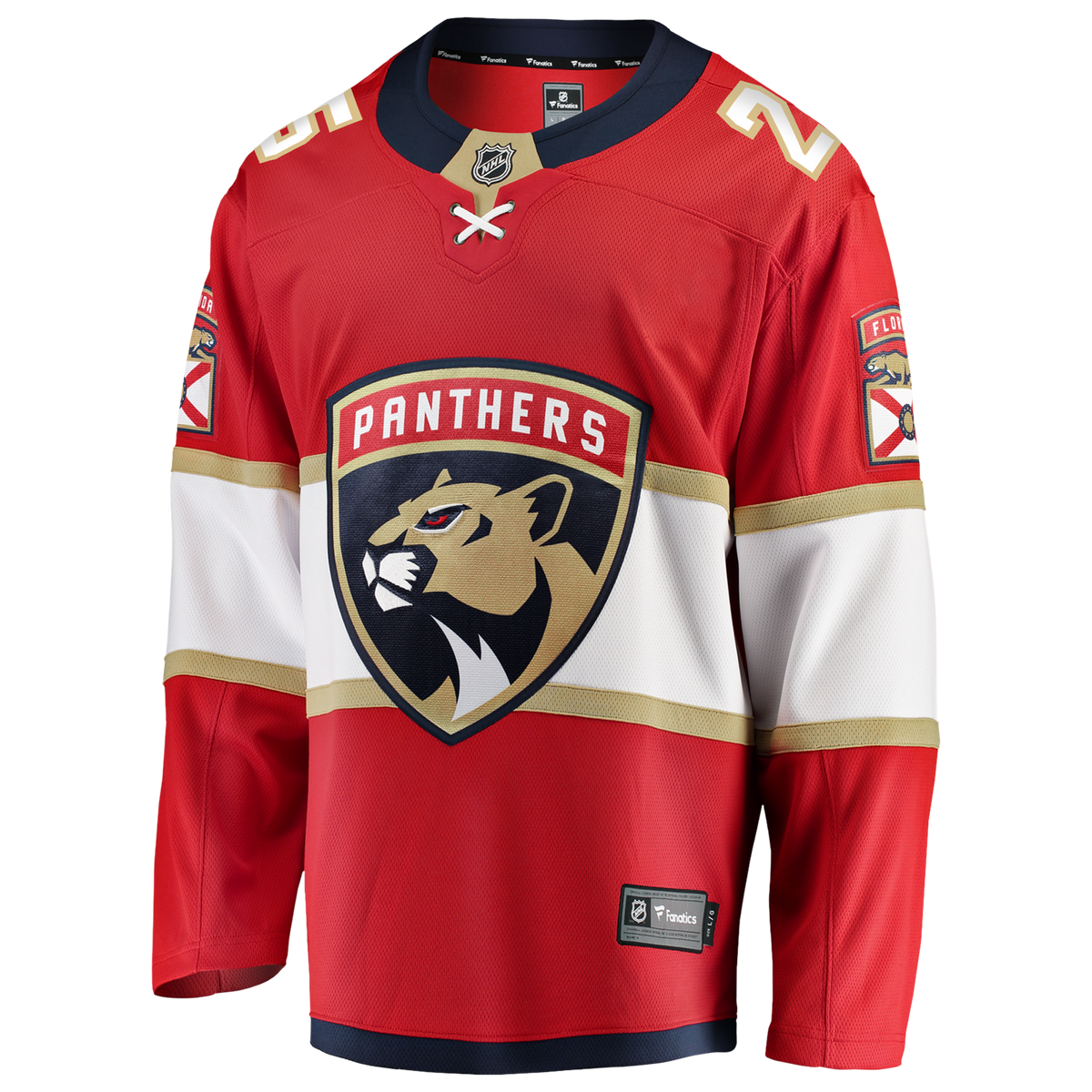 Florida Panthers Jacob Markstrom Fanatics Red Home Breakaway Jersey
