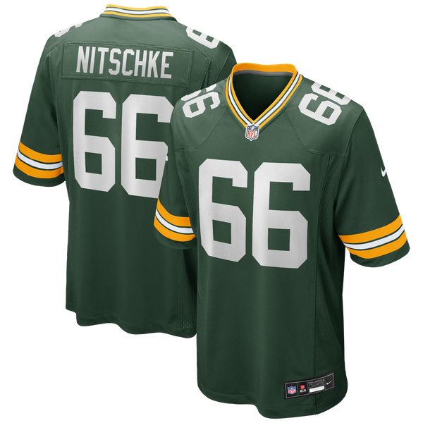 Green Bay Packers Ray Nitschke Nike Green Game Retired Player Jersey