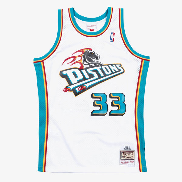 Detroit Pistons Mitchell & Ness Swingman Jersey Grant Hill 1998-99