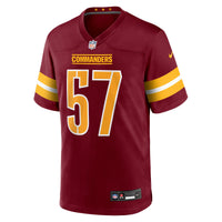 Washington Commanders Nick Bellore Burgundy jersey – view 3