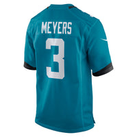 Jacksonville Jaguars Jakobi Meyers Teal jersey – view 4