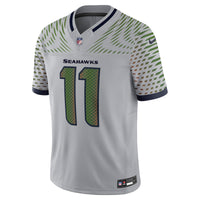 Seattle Seahawks Jaxon Smith-Njigba Gray jersey – view 3