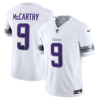 Minnesota Vikings J.J. McCarthy White jersey – view 1