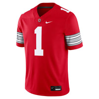 #1 Ohio State Buckeyes Nike Home Game Football Jersey - Scarlet