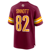 Washington Commanders Ben Sinnott Burgundy jersey – view 4