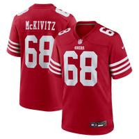 San Francisco 49ers Colton McKivitz Scarlet jersey – view 1