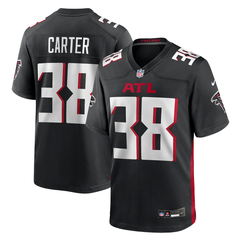 Atlanta Falcons Nathan Carter Black jersey – view 1