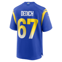 Los Angeles Rams Justin Dedich Royal jersey – view 3