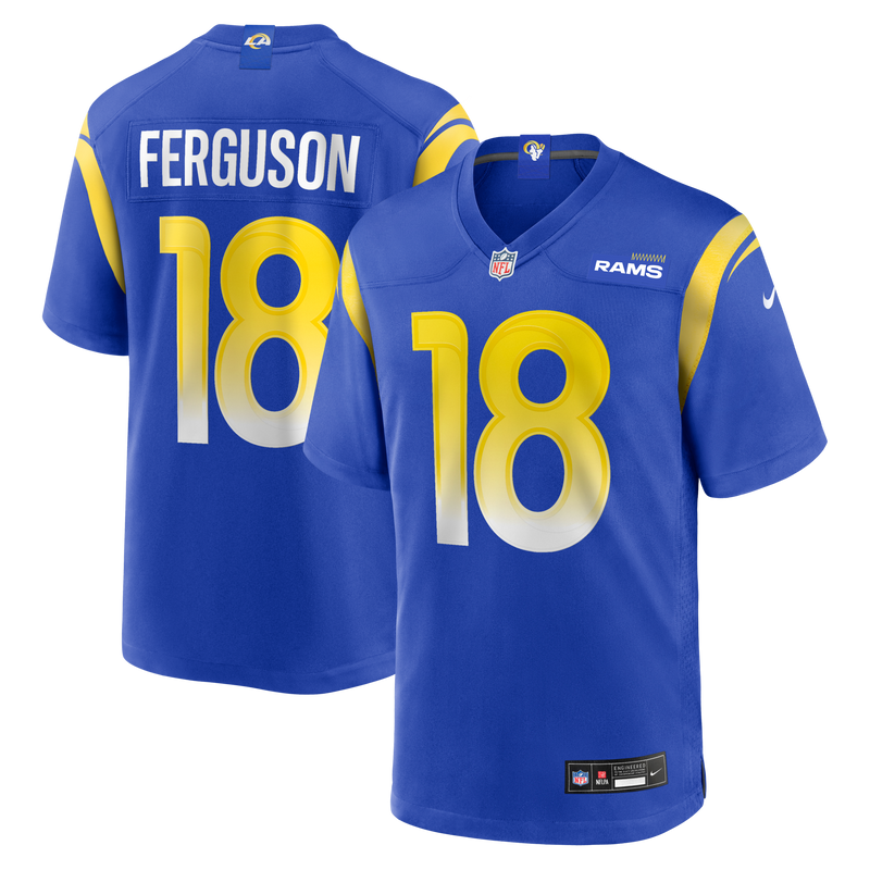 Los Angeles Rams Terrance Ferguson Royal jersey – view 1