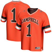 #1 Campbell Fighting Camels GameDay Greats Lightweight Collegiate Football Fashion Jersey - Orange