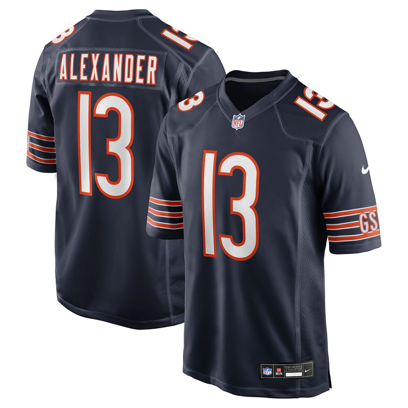 Chicago Bears Maurice Alexander Navy jersey – view 1