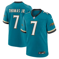 Jacksonville Jaguars Brian Thomas Jr. Teal jersey – view 2
