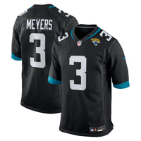 Jacksonville Jaguars Jakobi Meyers Black jersey – view 1