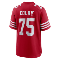 San Francisco 49ers Connor Colby Scarlet jersey – view 3