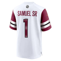 Washington Commanders Deebo Samuel Sr White jersey – view 4
