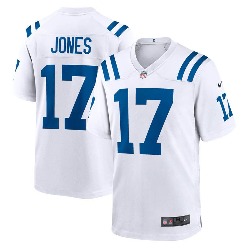 Indianapolis Colts Daniel Jones White jersey – view 1