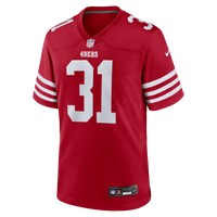 San Francisco 49ers Isaac Guerendo Scarlet jersey – view 2