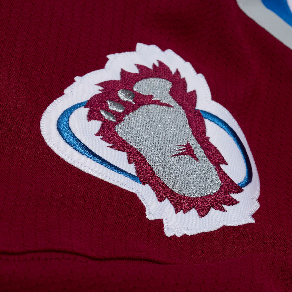 Colorado Avalanche Patrick Roy Mitchell & Ness White 1995 Power Play Jersey