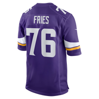 Minnesota Vikings Will Fries Purple jersey – view 3