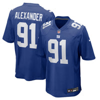New York Giants Darius Alexander Royal jersey – view 1