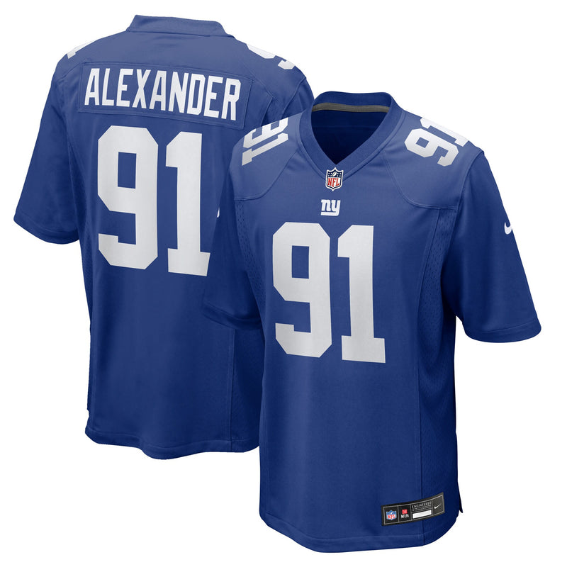 New York Giants Darius Alexander Royal jersey – view 1
