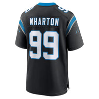 Carolina Panthers Tershawn Wharton Black jersey – view 4